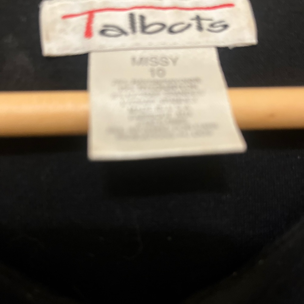 Talbots Black Dress